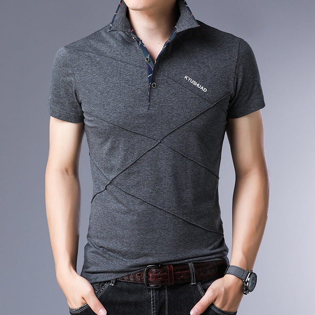 Top Quality Brand 95% Cotton Polo SHIRT Short Sleeve For Men