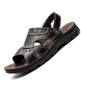 Leather Classics Casual Men Slipper Sandals Non-slip