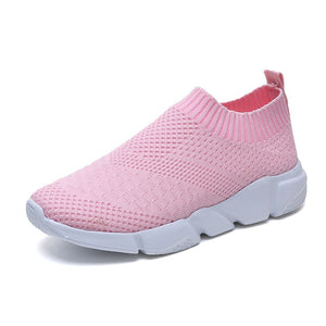 Platform Slip on Soft Casual Running Sneakers