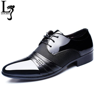 Fine Quality Men's Business, Office Flat Leather Shoes