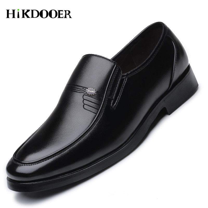 Fine Quality Leather Flat Shoes For Men