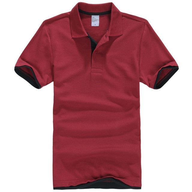 Polo Shirts For Men Cotton Short Sleeve